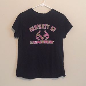 Property of Realtree Black T-shirt